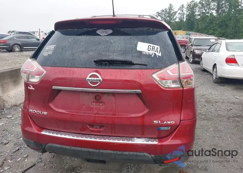 2014 Nissan Rogue Sl из США, поврежденный, VIN 5N1AT2MV5EC788773